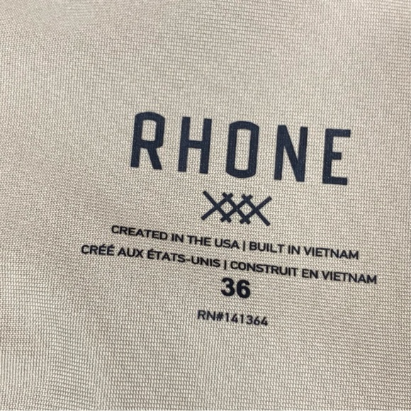 Rhone Men’s Commuter 9" Shorts in Khaki - Picture 15 of 16